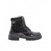 MAYORAL μποτακι biker παιδικο 15-46568-054 μαυρο γκλιτερ